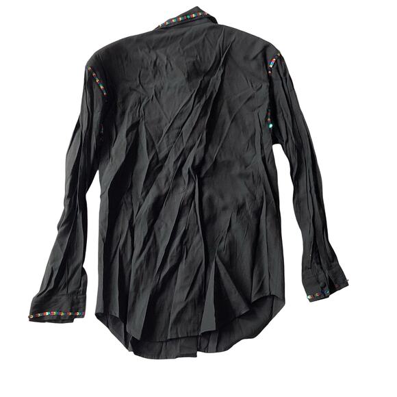 Vintage Jordan Sequin Trim Button Down - Picture 6 of 6